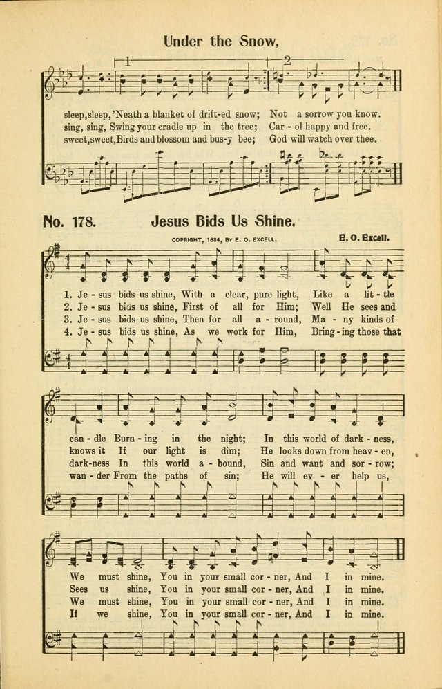 Diadems: a collection of religious songs, new and old, for the church and Sunday school page 177