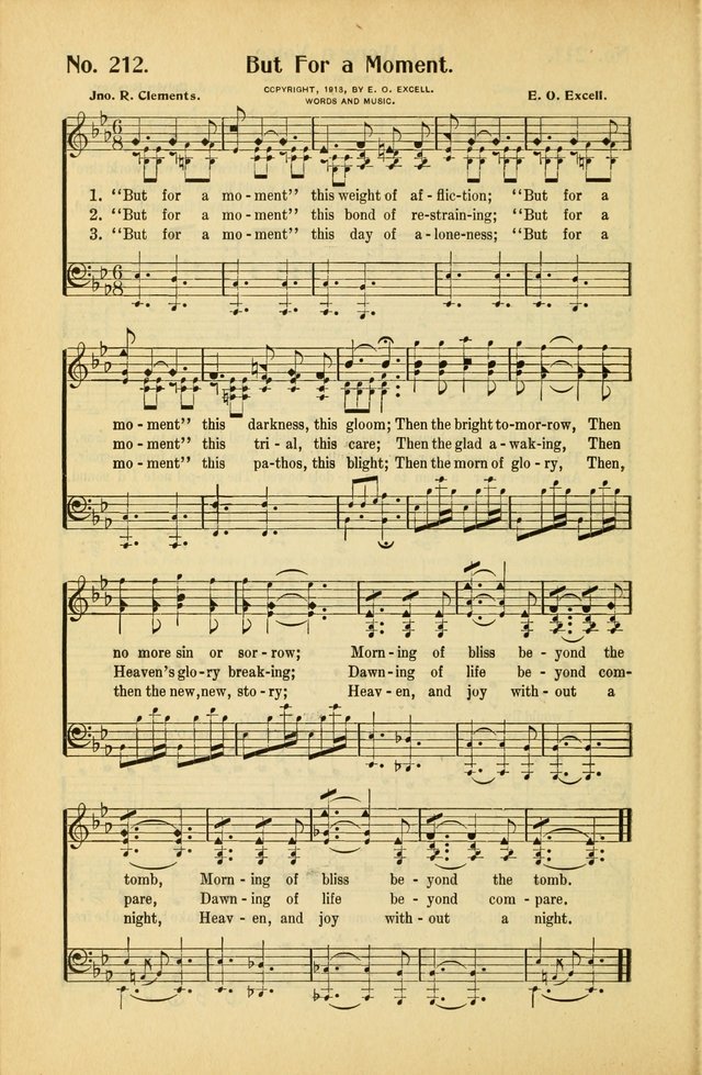 Diadems: a collection of religious songs, new and old, for the church and Sunday school page 210