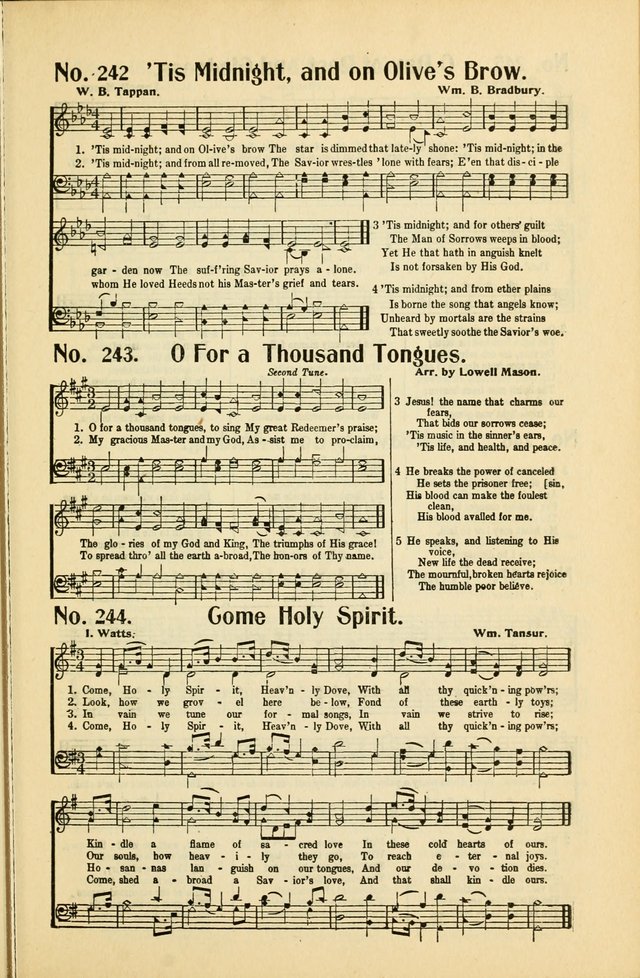 Diadems: a collection of religious songs, new and old, for the church and Sunday school page 229