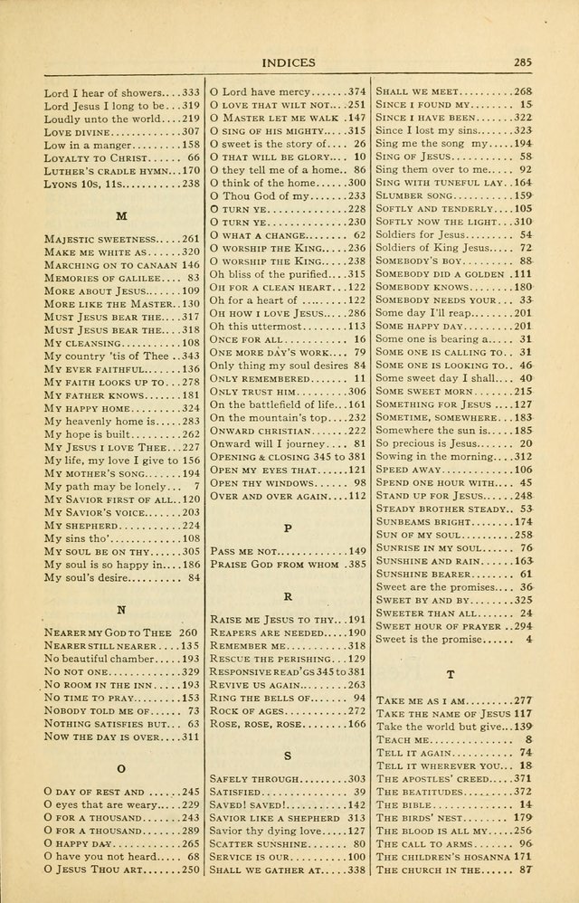 Diadems: a collection of religious songs, new and old, for the church and Sunday school page 283