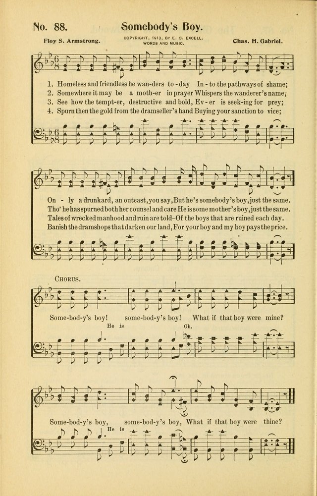 Diadems: a collection of religious songs, new and old, for the church and Sunday school page 88