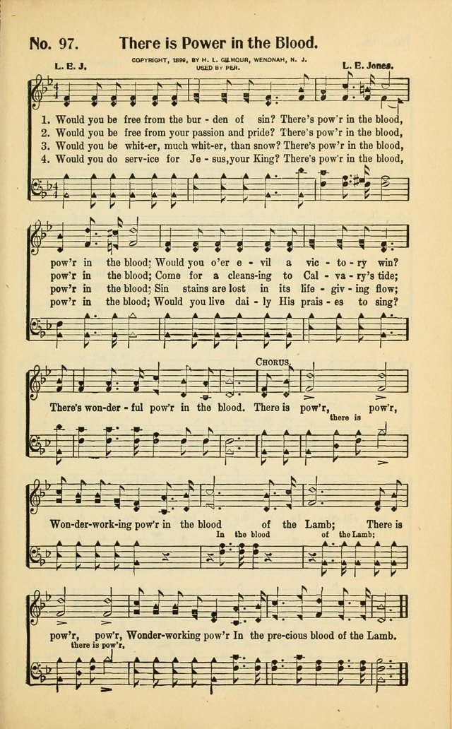 Diadems: a collection of religious songs, new and old, for the church and Sunday school page 97