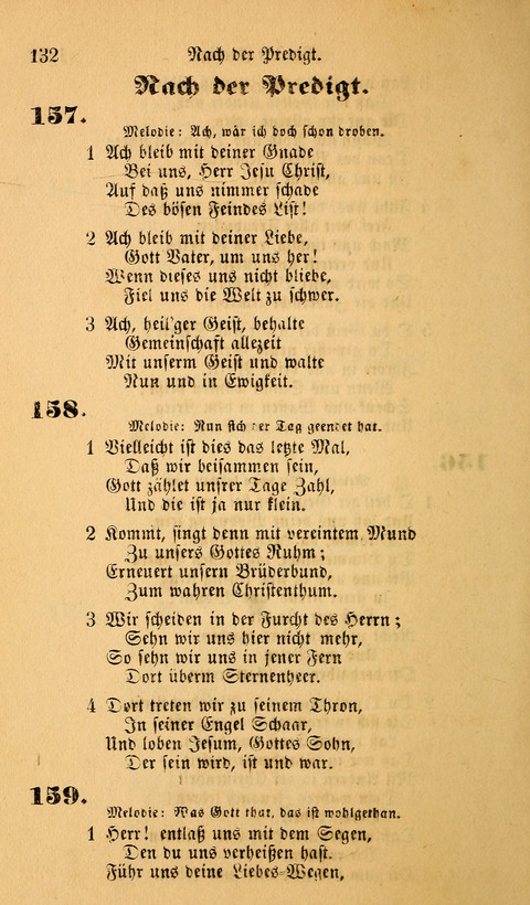Die Deutsche Ausgabe der Englischen und Deutschen Frohen Botschaftslieder: zum Gebrauch bei Erweckungs- und Gebetsversammlungen (Ebenezer Hymnal) page 132