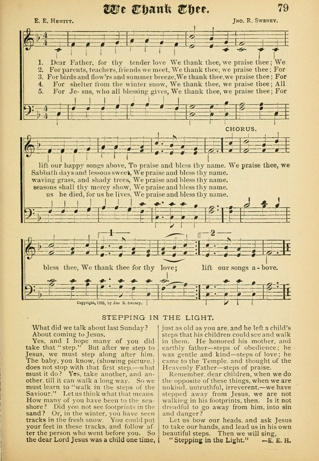 Dew Drops: comprising new songs, hymns, etc. for young singers page 77