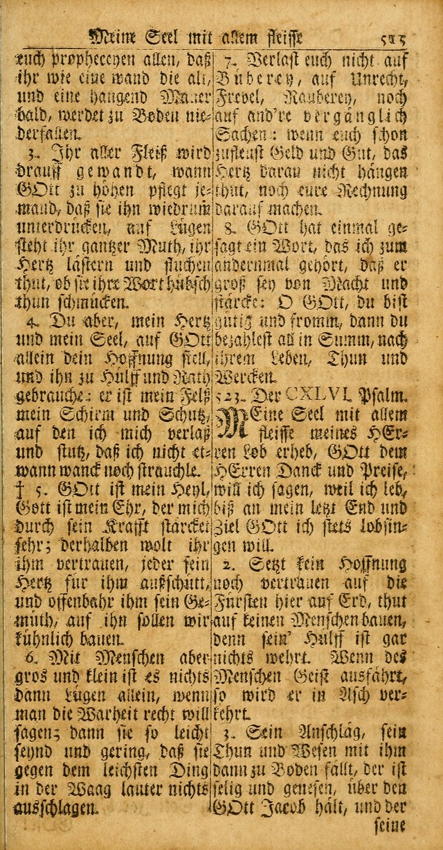 Das kleine Davidische Psalterspiel der Kinder Zions page 515