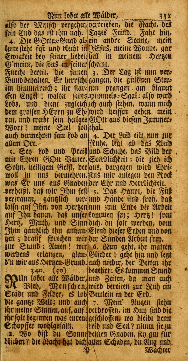 Das kleine Davidische Psalterspiel der Kinder Zions page 331