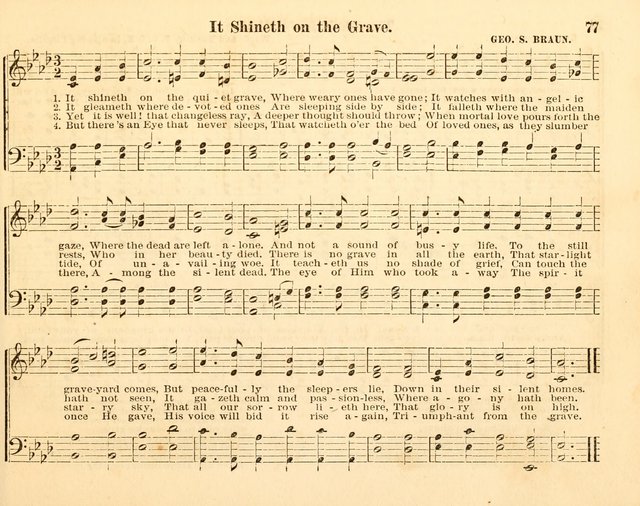 Dew Drops of Sacred Song: gathered for the use of Sabbath schools page 75