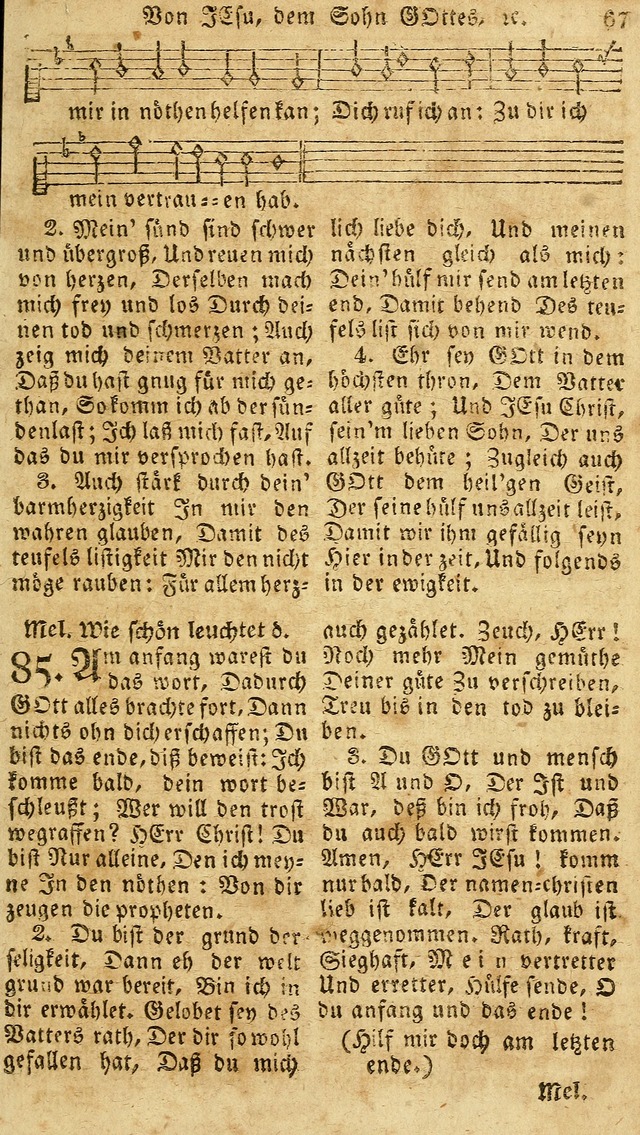 Das neue und verbesserte Gesangbuch, worinnen die Psalmen Davids samt iner Sammlung alter und neuer Geistreicher Lieder, sowohl für privat und Hausandachten, als auch für den öffentlichen..(5th Aufl.) page 223