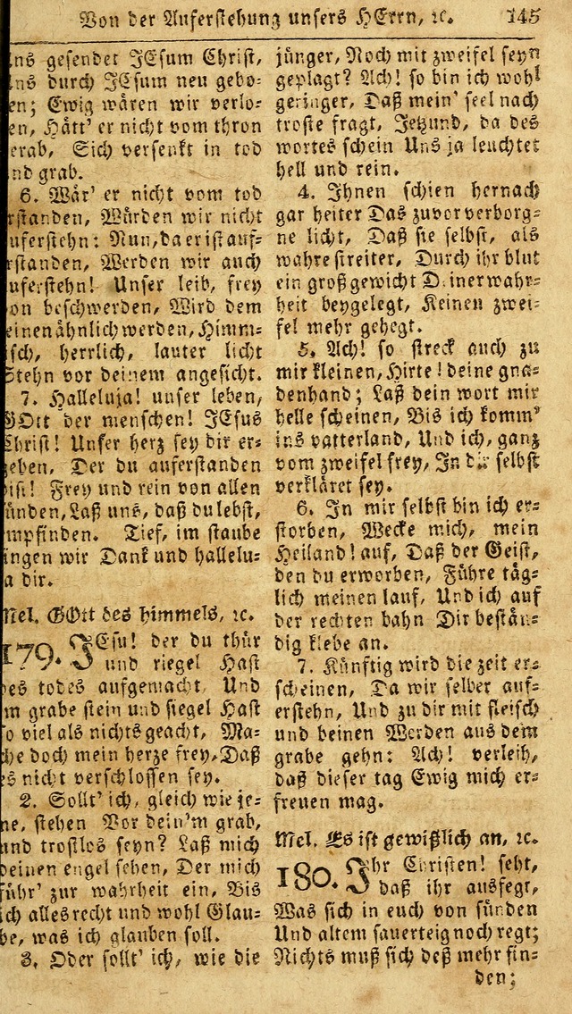 Das neue und verbesserte Gesangbuch, worinnen die Psalmen Davids samt iner Sammlung alter und neuer Geistreicher Lieder, sowohl für privat und Hausandachten, als auch für den öffentlichen..(5th Aufl.) page 301