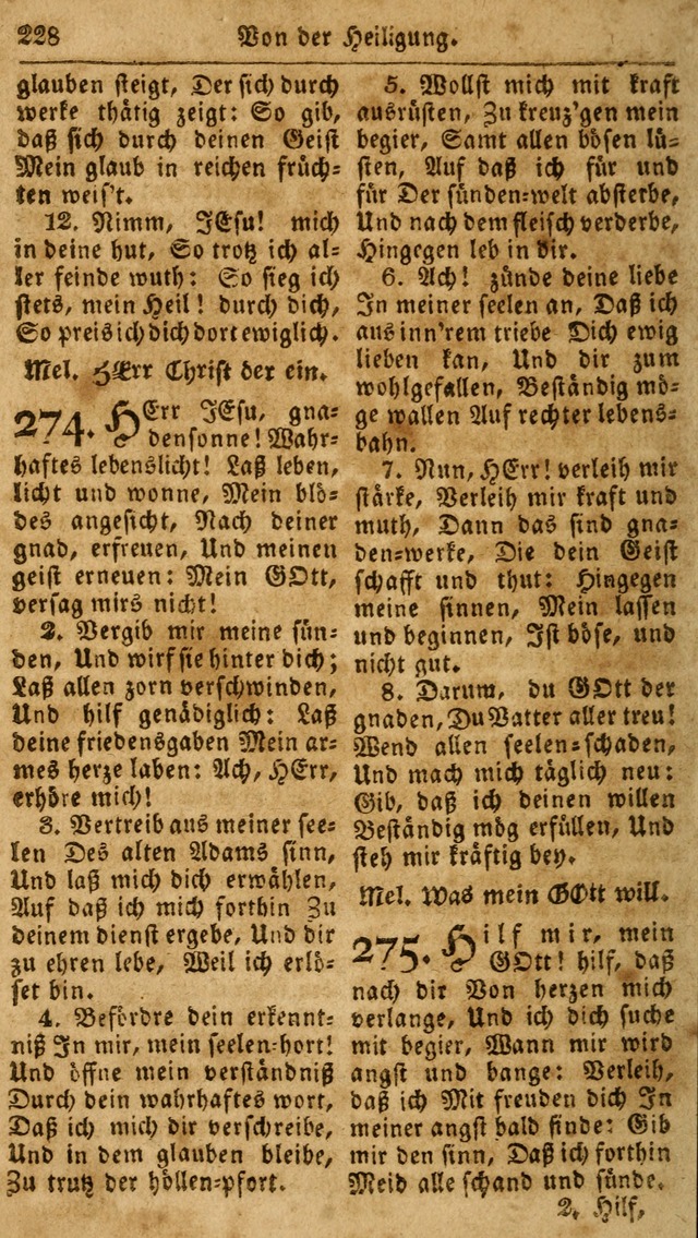 Das neue und verbesserte Gesangbuch, worinnen die Psalmen Davids samt iner Sammlung alter und neuer Geistreicher Lieder, sowohl für privat und Hausandachten, als auch für den öffentlichen..(5th Aufl.) page 384