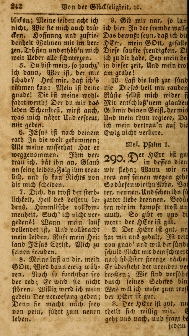 Das neue und verbesserte Gesangbuch, worinnen die Psalmen Davids samt iner Sammlung alter und neuer Geistreicher Lieder, sowohl für privat und Hausandachten, als auch für den öffentlichen..(5th Aufl.) page 398