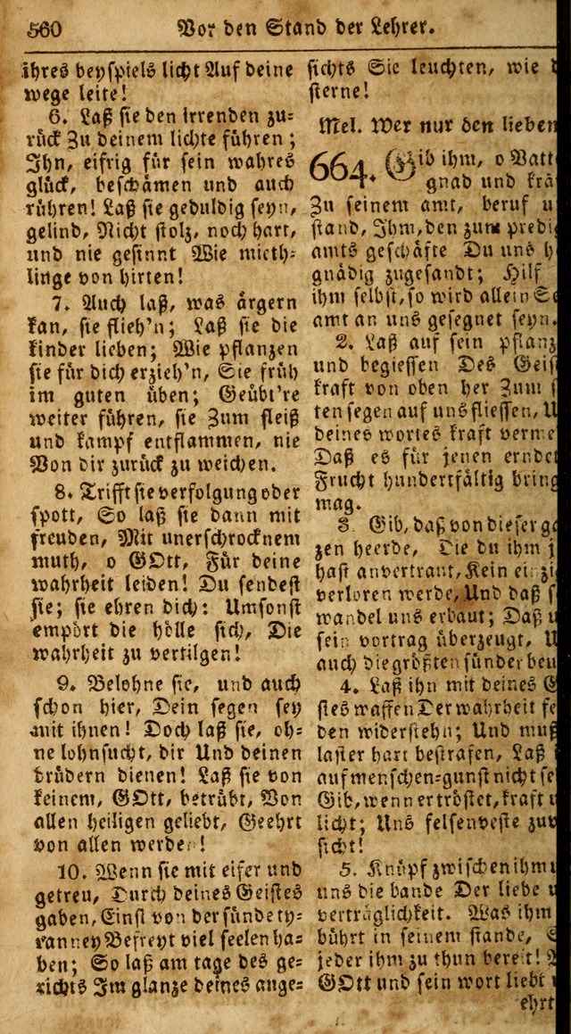 Das neue und verbesserte Gesangbuch, worinnen die Psalmen Davids samt iner Sammlung alter und neuer Geistreicher Lieder, sowohl für privat und Hausandachten, als auch für den öffentlichen..(5th Aufl.) page 716