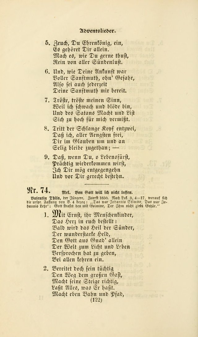 Deutsches Gesang- und Choralbuch: eine Auswahl geistlicher Lieder ... Neue, verbesserte und verhmehrte Aufl. page 119