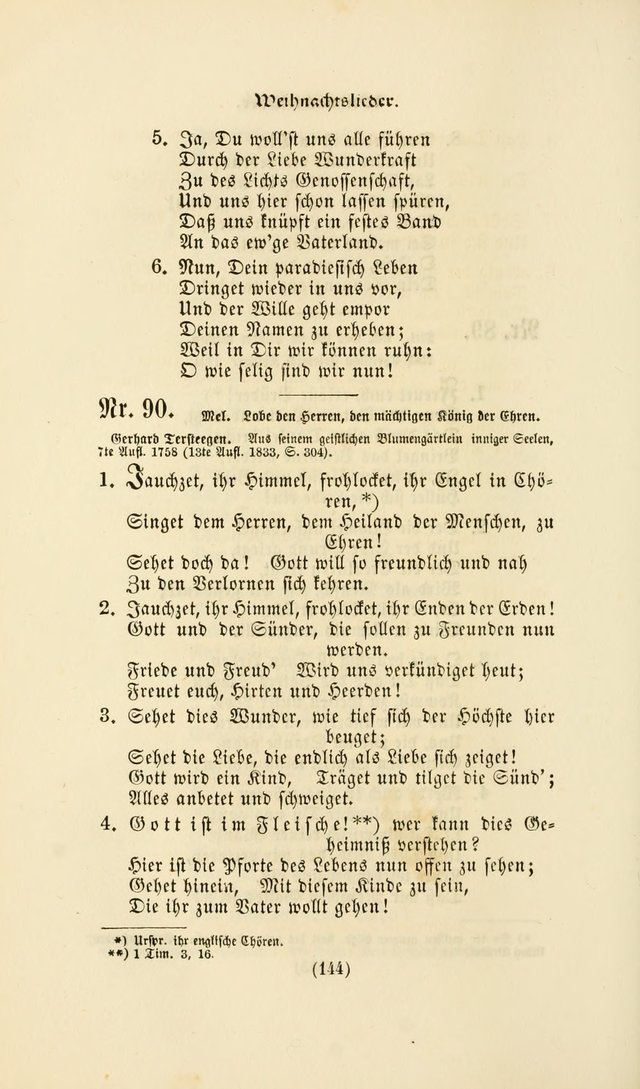 Deutsches Gesang- und Choralbuch: eine Auswahl geistlicher Lieder ... Neue, verbesserte und verhmehrte Aufl. page 141
