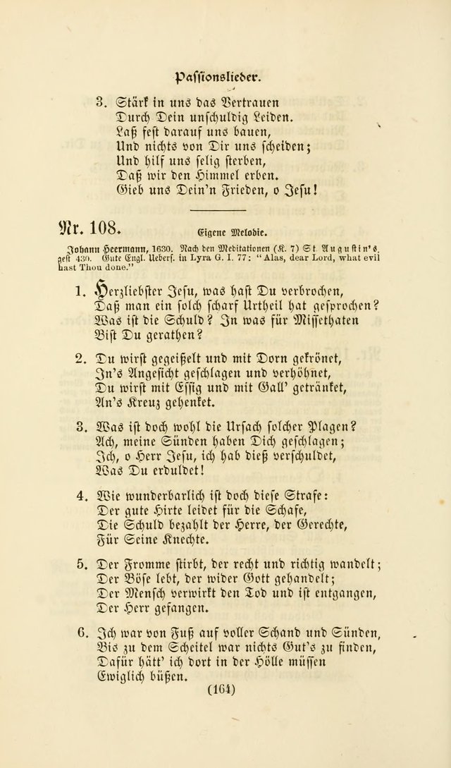 Deutsches Gesang- und Choralbuch: eine Auswahl geistlicher Lieder ... Neue, verbesserte und verhmehrte Aufl. page 161