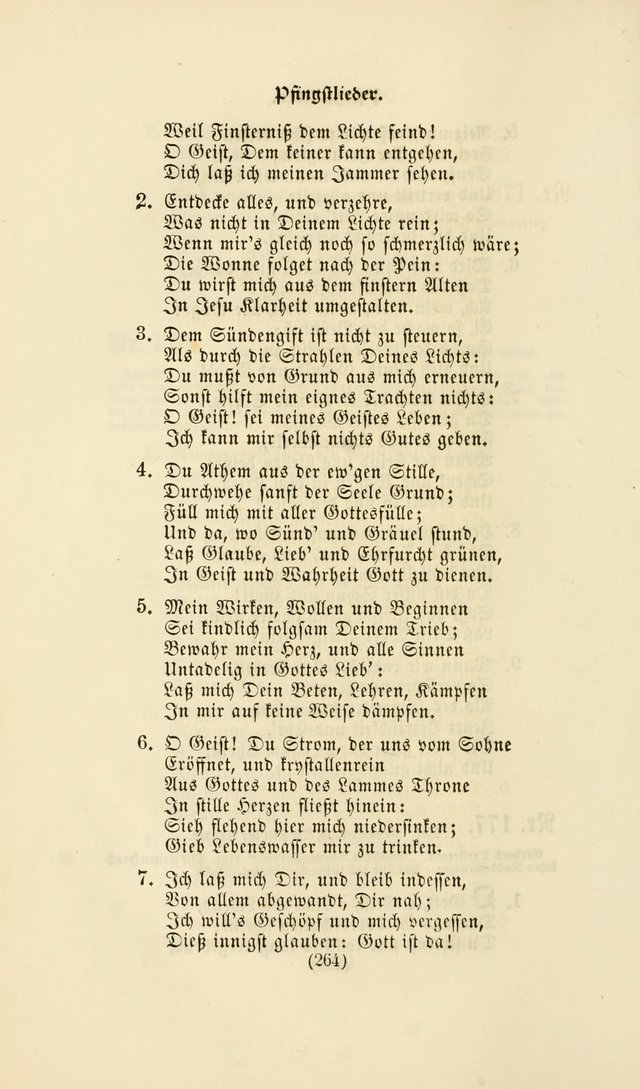 Deutsches Gesang- und Choralbuch: eine Auswahl geistlicher Lieder ... Neue, verbesserte und verhmehrte Aufl. page 261