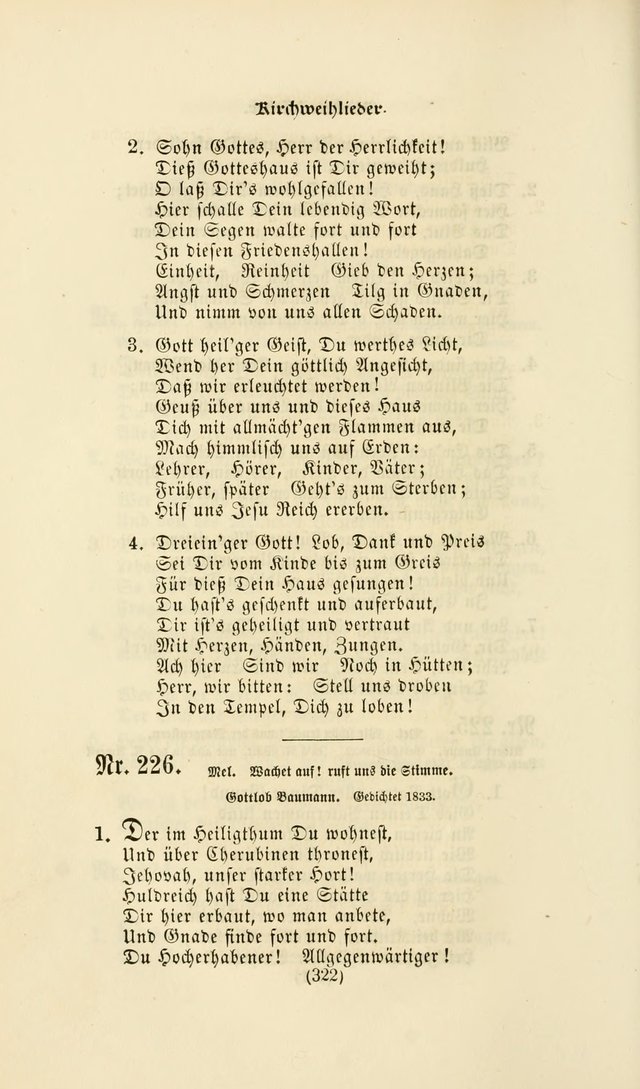 Deutsches Gesang- und Choralbuch: eine Auswahl geistlicher Lieder ... Neue, verbesserte und verhmehrte Aufl. page 319