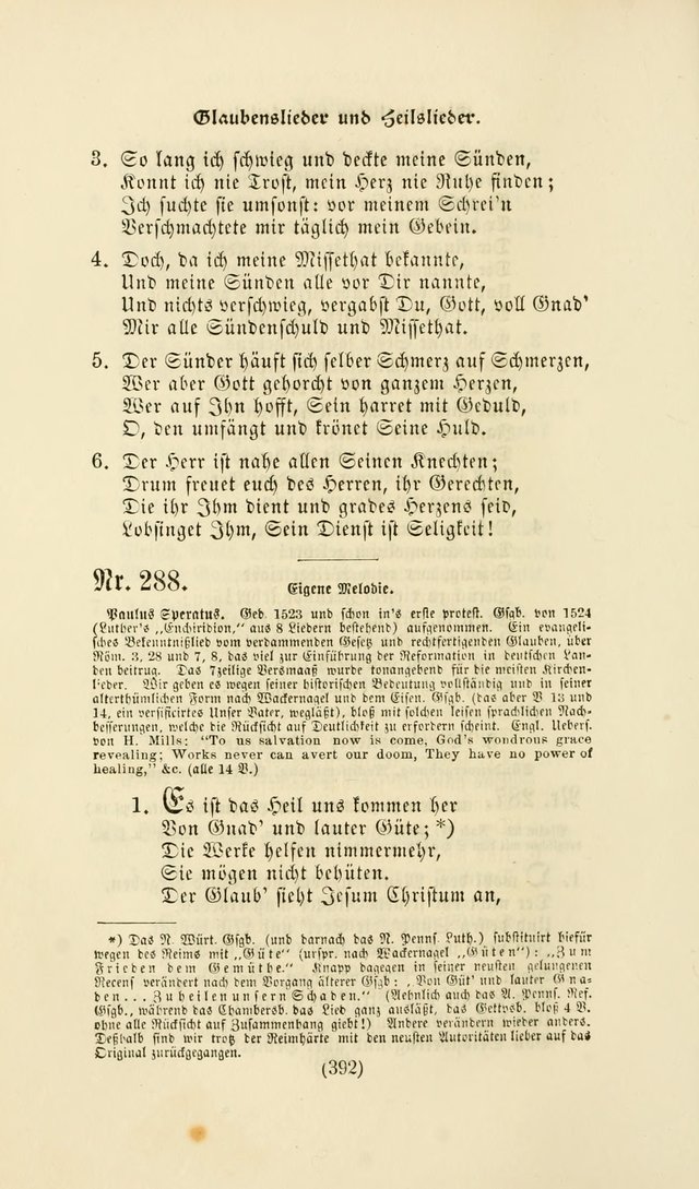 Deutsches Gesang- und Choralbuch: eine Auswahl geistlicher Lieder ... Neue, verbesserte und verhmehrte Aufl. page 389