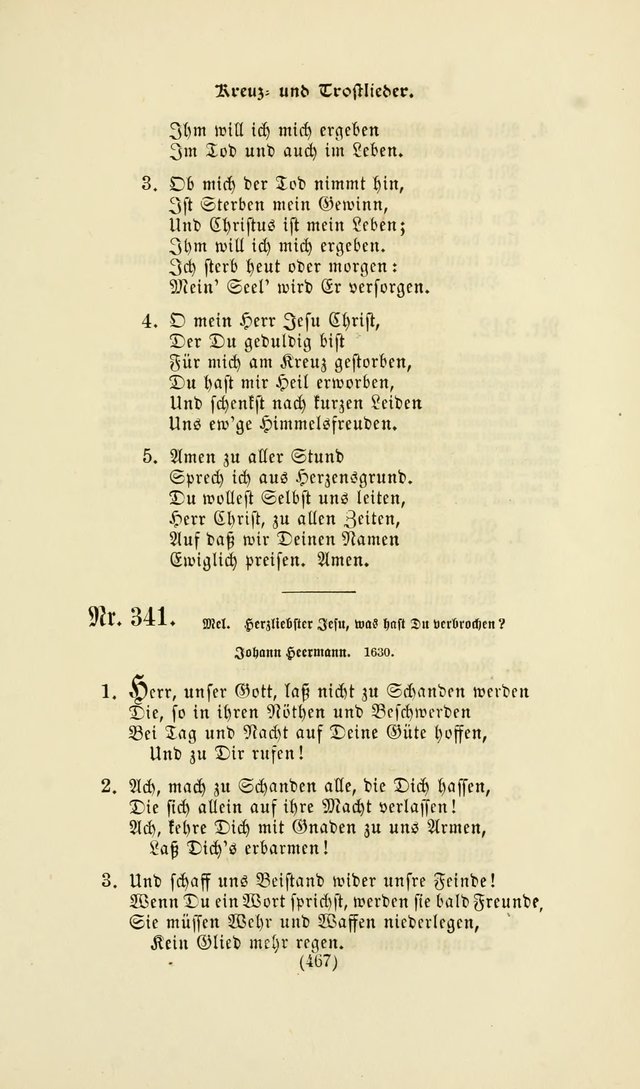 Deutsches Gesang- und Choralbuch: eine Auswahl geistlicher Lieder ... Neue, verbesserte und verhmehrte Aufl. page 464