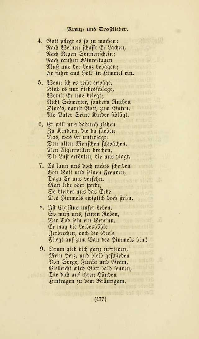 Deutsches Gesang- und Choralbuch: eine Auswahl geistlicher Lieder ... Neue, verbesserte und verhmehrte Aufl. page 474