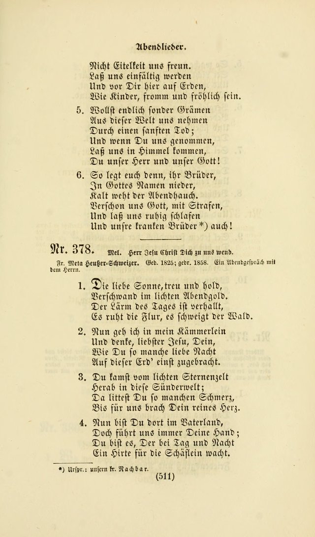 Deutsches Gesang- und Choralbuch: eine Auswahl geistlicher Lieder ... Neue, verbesserte und verhmehrte Aufl. page 508