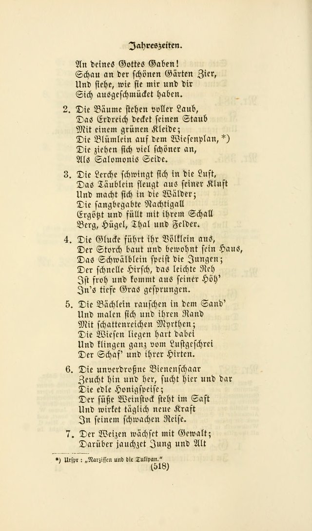 Deutsches Gesang- und Choralbuch: eine Auswahl geistlicher Lieder ... Neue, verbesserte und verhmehrte Aufl. page 515