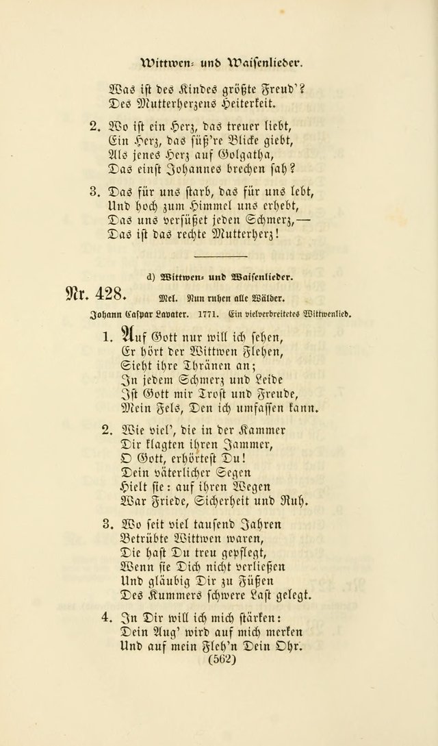 Deutsches Gesang- und Choralbuch: eine Auswahl geistlicher Lieder ... Neue, verbesserte und verhmehrte Aufl. page 559