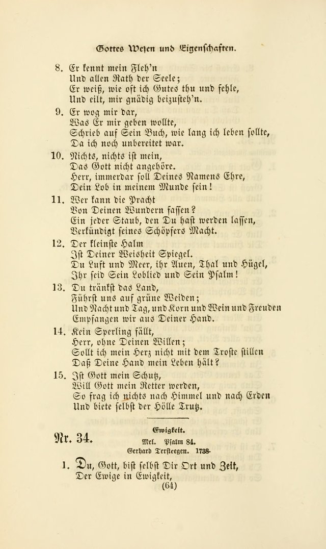 Deutsches Gesang- und Choralbuch: eine Auswahl geistlicher Lieder ... Neue, verbesserte und verhmehrte Aufl. page 61