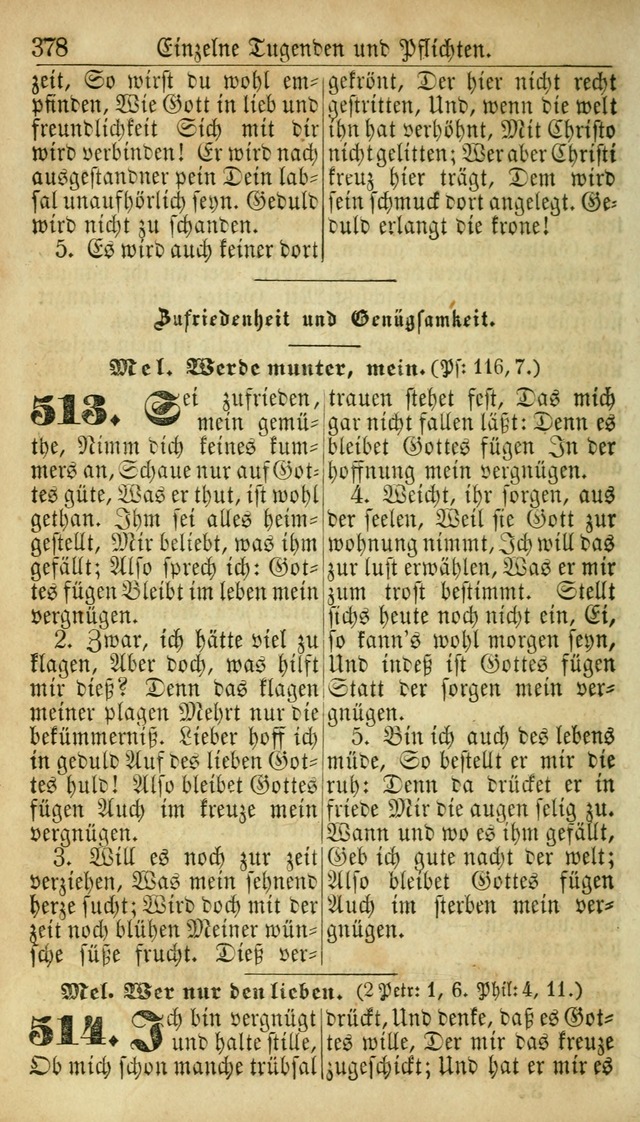 Deutsches Gesangbuch für die Evangelisch-Luterische Kirche in den Vereinigten Staaten: herausgegeben mit kirchlicher Genehmigung  page 378