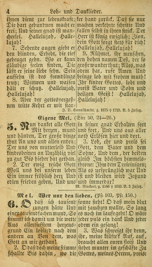 Deutsches Gesangbuch für die Evangelisch-Luterische Kirche in den Vereinigten Staaten: herausgegeben mit kirchlicher Genehmigung  page 4