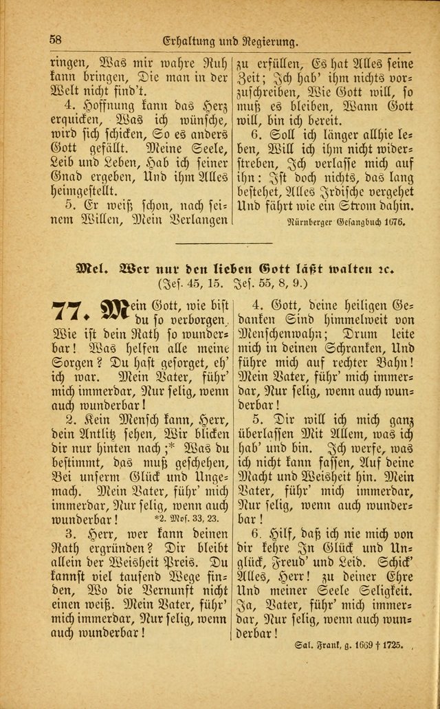 Deutsches Gesangbuch: für den Evangelisch-Lutherische Kirche in den Vereinigten Staaten herausgegen mit kirchlicher Genehmigung  page 112