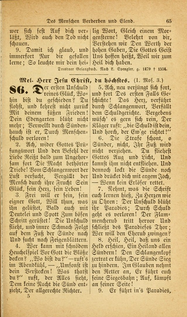 Deutsches Gesangbuch: für den Evangelisch-Lutherische Kirche in den Vereinigten Staaten herausgegen mit kirchlicher Genehmigung  page 119