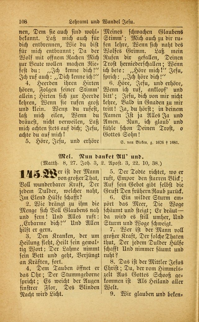 Deutsches Gesangbuch: für den Evangelisch-Lutherische Kirche in den Vereinigten Staaten herausgegen mit kirchlicher Genehmigung  page 162