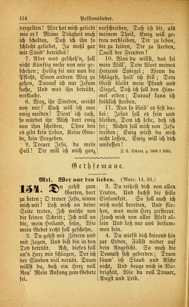 Deutsches Gesangbuch: für den Evangelisch-Lutherische Kirche in den Vereinigten Staaten herausgegen mit kirchlicher Genehmigung  page 168