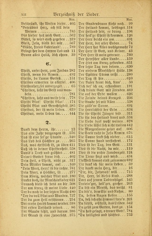 Deutsches Gesangbuch: für den Evangelisch-Lutherische Kirche in den Vereinigten Staaten herausgegen mit kirchlicher Genehmigung  page 18