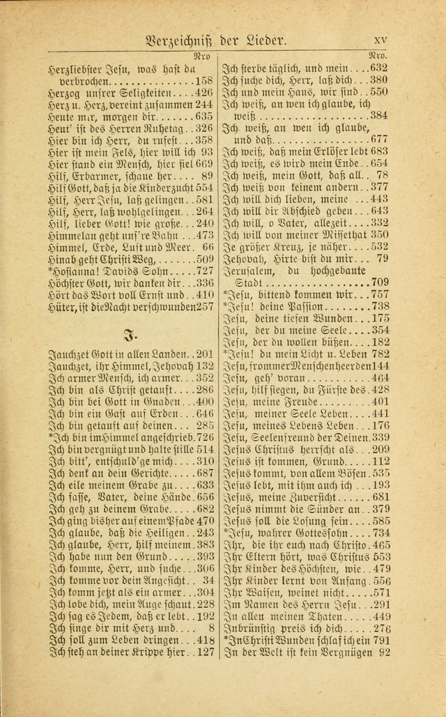 Deutsches Gesangbuch: für den Evangelisch-Lutherische Kirche in den Vereinigten Staaten herausgegen mit kirchlicher Genehmigung  page 21