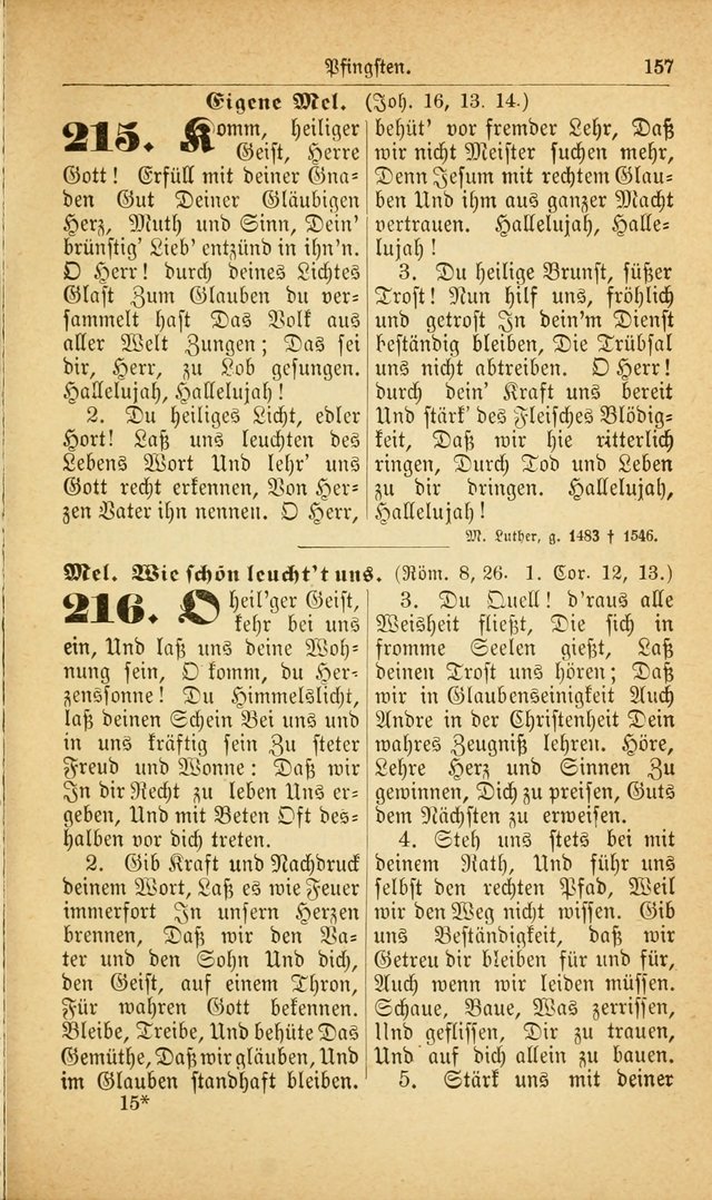 Deutsches Gesangbuch: für den Evangelisch-Lutherische Kirche in den Vereinigten Staaten herausgegen mit kirchlicher Genehmigung  page 211