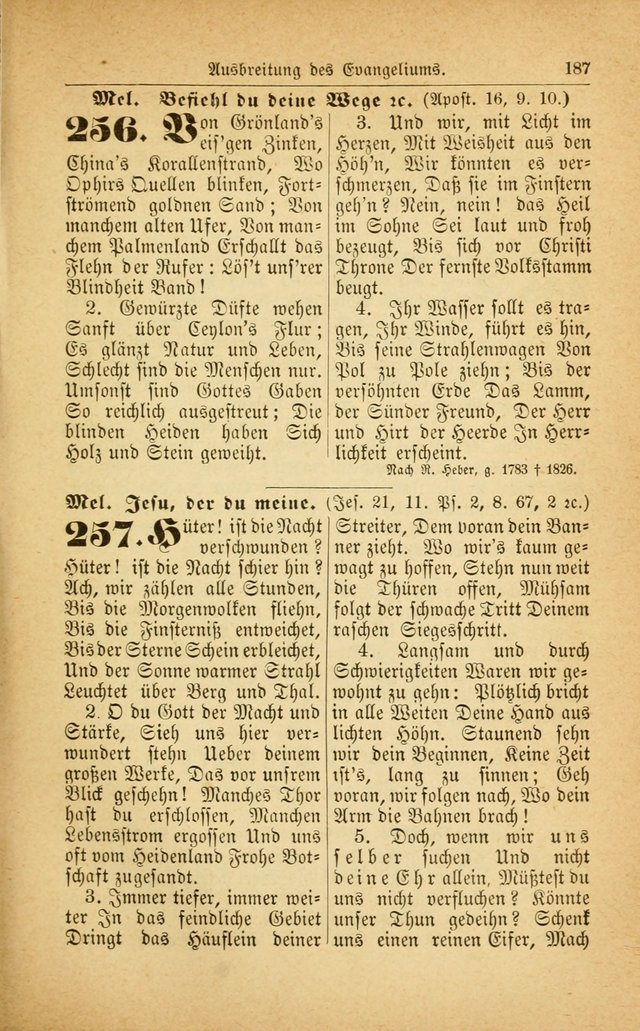 Deutsches Gesangbuch: für den Evangelisch-Lutherische Kirche in den Vereinigten Staaten herausgegen mit kirchlicher Genehmigung  page 241