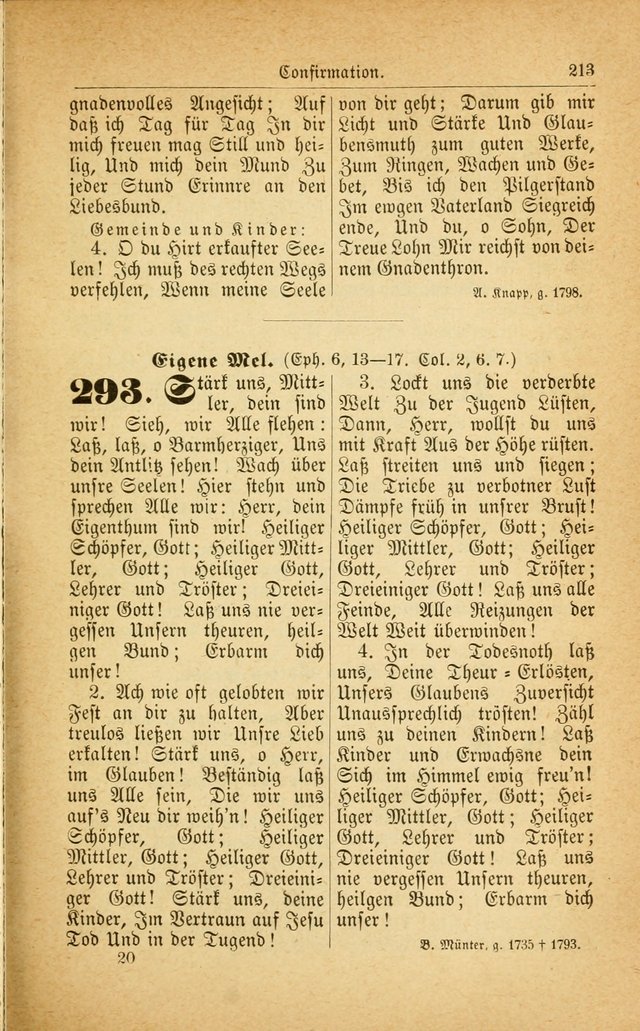Deutsches Gesangbuch: für den Evangelisch-Lutherische Kirche in den Vereinigten Staaten herausgegen mit kirchlicher Genehmigung  page 267