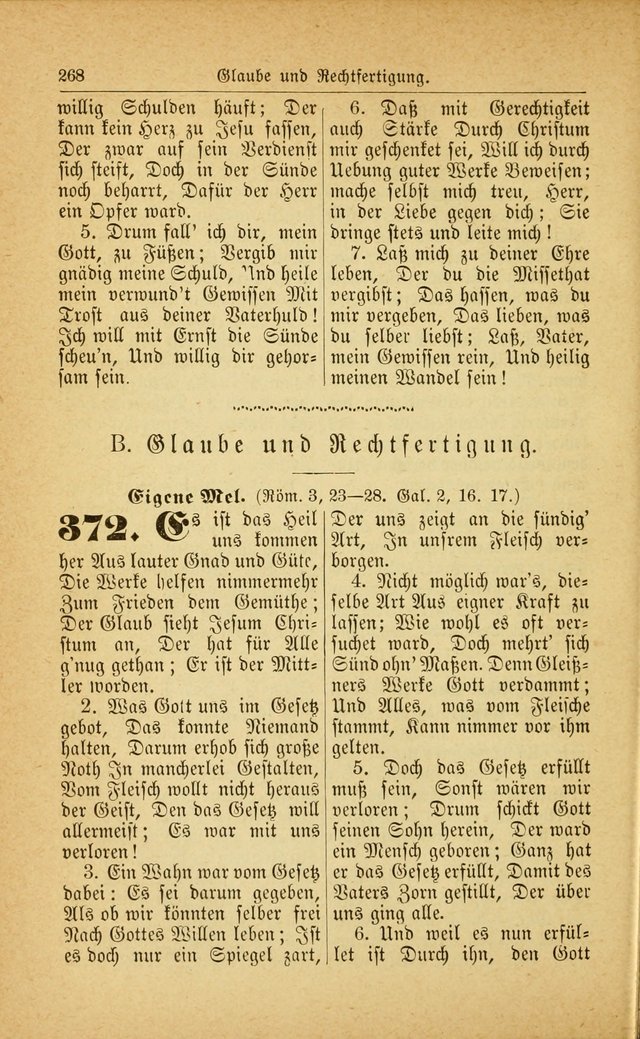 Deutsches Gesangbuch: für den Evangelisch-Lutherische Kirche in den Vereinigten Staaten herausgegen mit kirchlicher Genehmigung  page 322