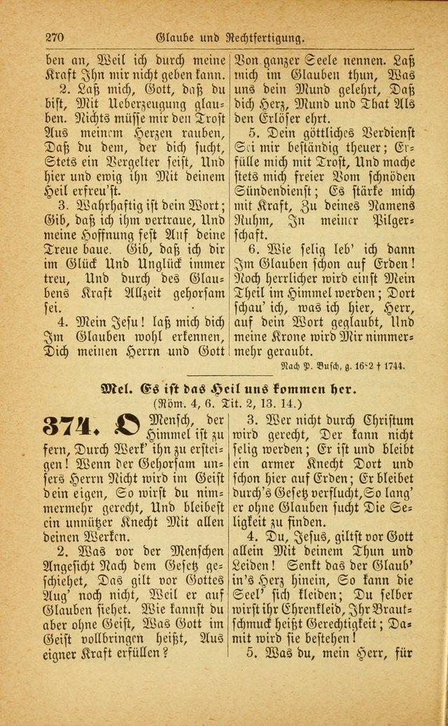 Deutsches Gesangbuch: für den Evangelisch-Lutherische Kirche in den Vereinigten Staaten herausgegen mit kirchlicher Genehmigung  page 324