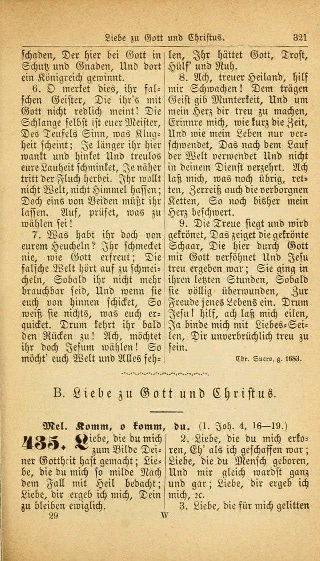 Deutsches Gesangbuch: für den Evangelisch-Lutherische Kirche in den Vereinigten Staaten herausgegen mit kirchlicher Genehmigung  page 375