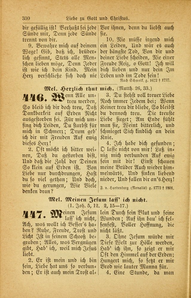Deutsches Gesangbuch: für den Evangelisch-Lutherische Kirche in den Vereinigten Staaten herausgegen mit kirchlicher Genehmigung  page 384