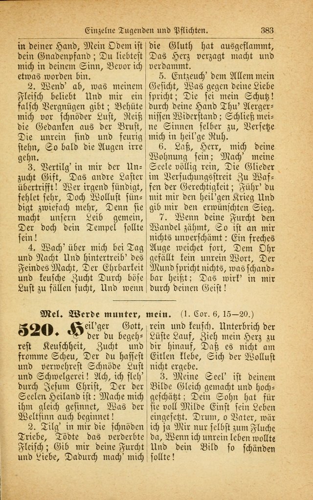 Deutsches Gesangbuch: für den Evangelisch-Lutherische Kirche in den Vereinigten Staaten herausgegen mit kirchlicher Genehmigung  page 437
