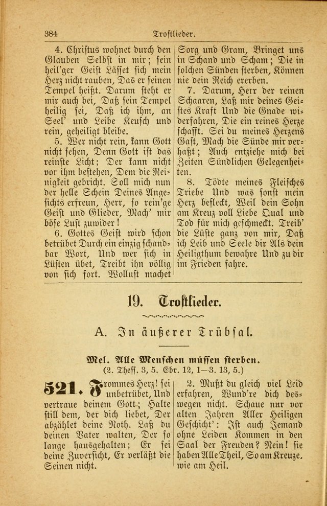Deutsches Gesangbuch: für den Evangelisch-Lutherische Kirche in den Vereinigten Staaten herausgegen mit kirchlicher Genehmigung  page 438