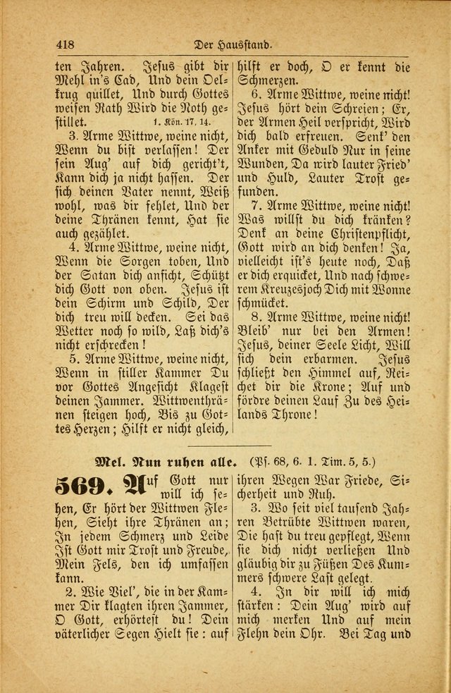 Deutsches Gesangbuch: für den Evangelisch-Lutherische Kirche in den Vereinigten Staaten herausgegen mit kirchlicher Genehmigung  page 472