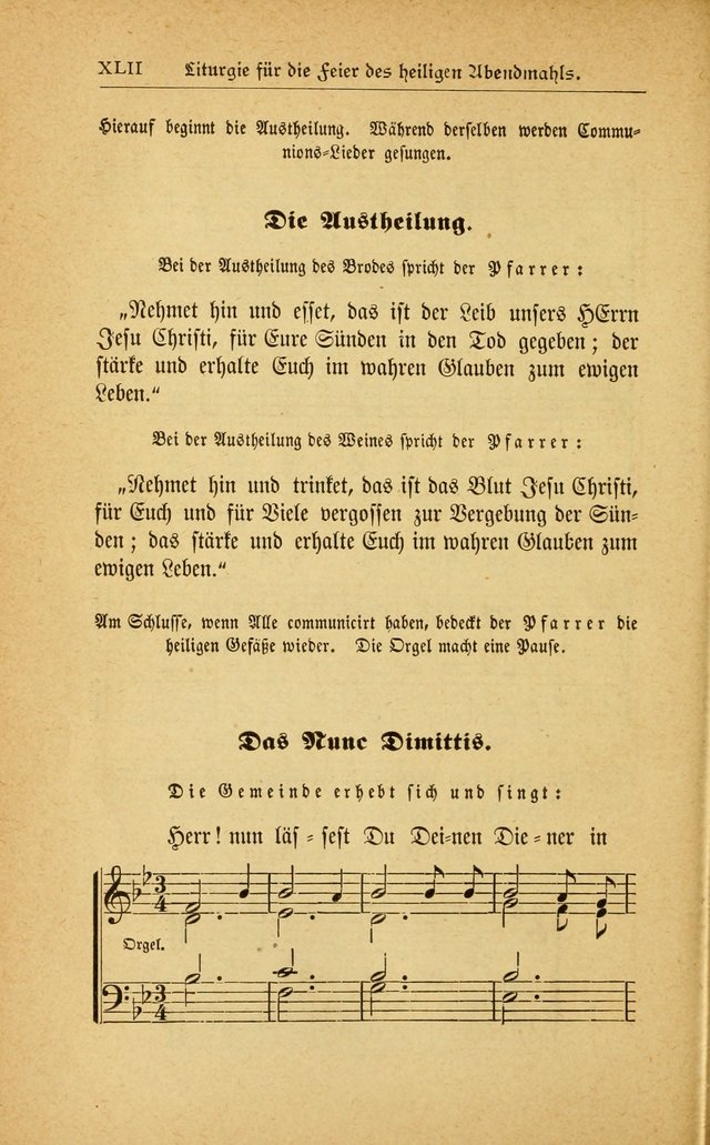 Deutsches Gesangbuch: für den Evangelisch-Lutherische Kirche in den Vereinigten Staaten herausgegen mit kirchlicher Genehmigung  page 48