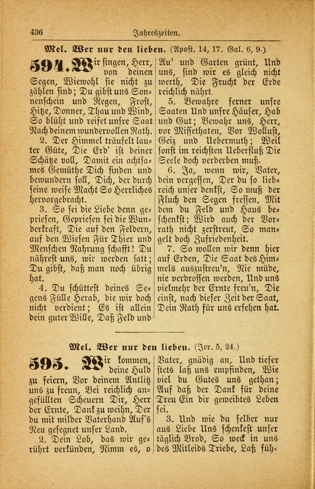 Deutsches Gesangbuch: für den Evangelisch-Lutherische Kirche in den Vereinigten Staaten herausgegen mit kirchlicher Genehmigung  page 490