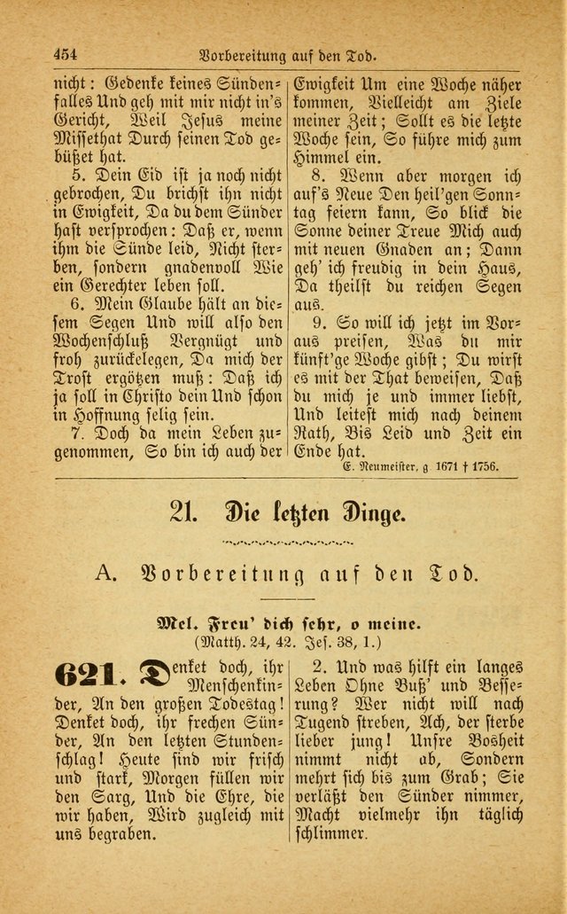 Deutsches Gesangbuch: für den Evangelisch-Lutherische Kirche in den Vereinigten Staaten herausgegen mit kirchlicher Genehmigung  page 508
