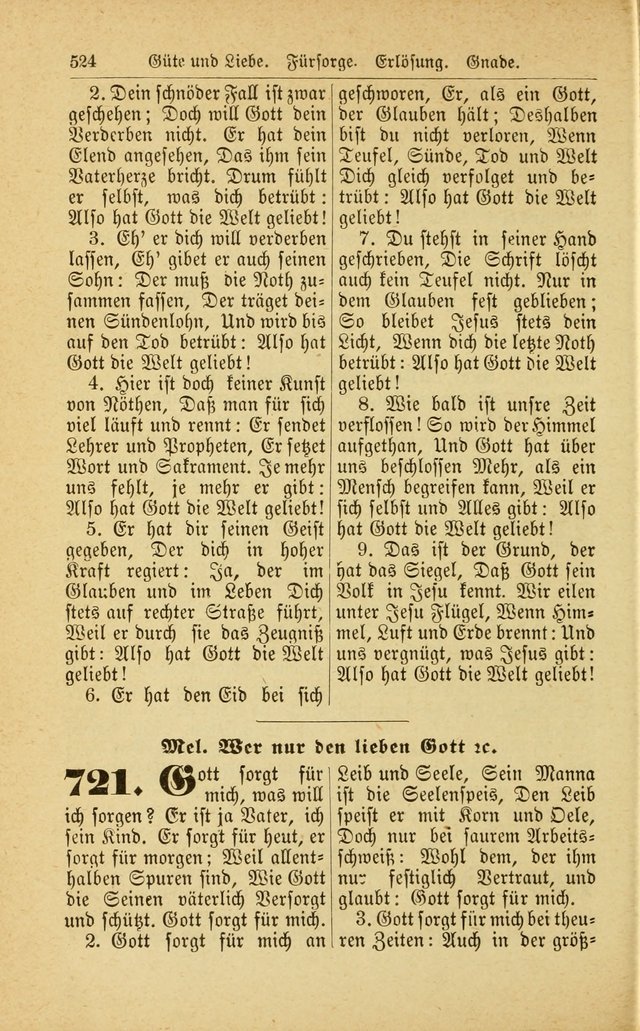 Deutsches Gesangbuch: für den Evangelisch-Lutherische Kirche in den Vereinigten Staaten herausgegen mit kirchlicher Genehmigung  page 578